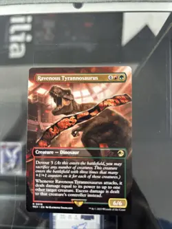 MTG Ravenous Tyrannosaurus R Reg #18 REX Jurassic World Collection - Image 2