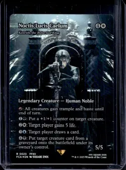 2025 Magic MTG Final Fantasy Kenrith Returned King Through Ages Showcase #23 - Image 1