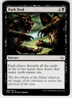 DARK DEAL 66 UC FATE REFORGED MAGIC: THE GATHERING NM/M - Image 1