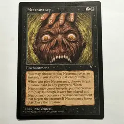 Necromancy - Magic the Gathering MtG - Visions - LP/MP - Image 1