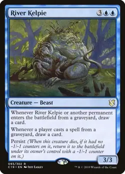 River Kelpie [Commander 2019] Magic MTG - Image 1