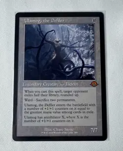 Magic The Gathering - MH3 - Ulamog, the Defiler (Retro Frame) - Image 1