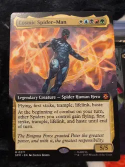 MTG - Marvel's Spider-Man (SPM) - Cosmic Spider-Man Extended Art Regular - Image 1