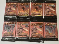 Sealed Wax Packs Lot Of 8 - Scourge - Magic The Gathering MTG - Image 1