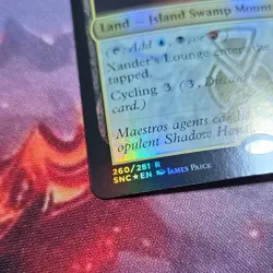 Magic: The Gathering Xander's Lounge Streets of New Capenna Foil Rare Blue Blac… - Image 2