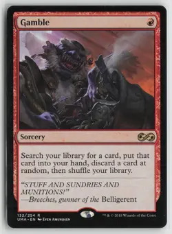 Gamble Lightly Played 132 Ultimate Masters Magic: The Gathering - Image 1