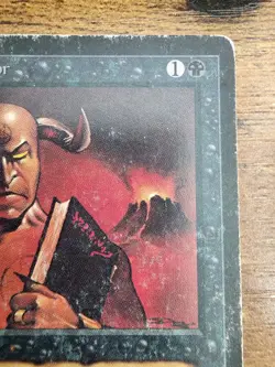 MTG Demonic Tutor ⭐BETA ⭐HP+ ⭐10 REAL HQ PICS! ⭐Rare 1993 Magic - Image 4