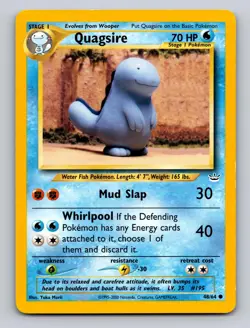QUAGSIRE 48/64 C NEO REVELATION POKEMON LP - Image 1