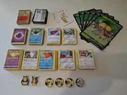 Pokemon Go Bulk Trading Card Lot x 515 Cards Resell Pins Extras Pikachu - Image 1