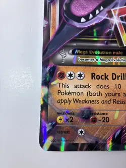 Mega M Aerodactyl EX XY98 XY Black Star Promo Holo Pokemon LP - Image 5