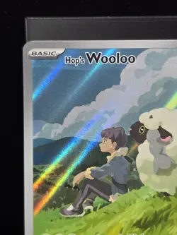 Pokemon Hop's Wooloo 170/159 Journey Together Illustration Rare Holo Near Mint - Image 5