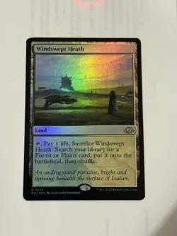 Windswept Heath Magic the Gathering Card Modern Horizons 3 Foil - Image 1