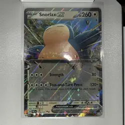 Pokemon Prismatic Evolutions Snorlax ex 076/131 NM - Image 1