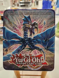 Yu-Gi-Oh Trading Card Game Collectible Tin *Empty* Number 17: Leviathan Dragon - Image 1