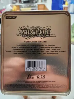 Yu-Gi-Oh Trading Card Game Collectible Tin *Empty* Number 17: Leviathan Dragon - Image 2
