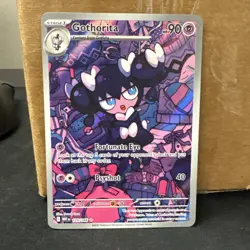 Pokemon TCG Gothorita 125/086 White Flare Illustration Rare Near mint ships fast - Image 1