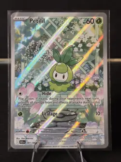 Petilil - 091/086 - Illustration Rare - Black Bolt - NM - Pokemon TCG - Image 1