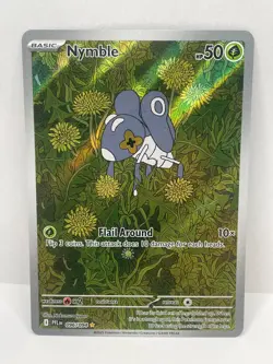 Nymble Illustration Rare Pokemon TCG Phantasmal Flames - Image 1