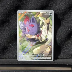 Pokemon Scarlet And Violet Promo (N’s Zorua) PROMO 189 - Image 1