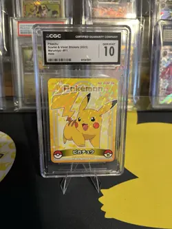 2023 Pikachu Holo #11 2023 Pokemon Marumiya Sticker Scarlet & Violet - Image 1