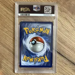 Pokemon Ethan's Typhlosion Destined Rivals STAFF Prerelease Holo #034 PSA 9 - Image 3