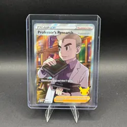 Professors Research Pokemon SWSH Celebrations 024/025 Holo Rare Full Art LP - Image 1