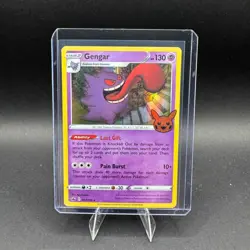 Gengar Pokemon Trick or Trade BOOster 057/198 Promo Holo LP Aya Kusube - Image 1