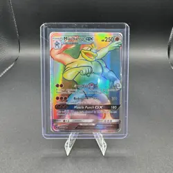 Machamp GX Pokemon Burning Shadows 154/147 Holo Secret Rare Full Art SM HP - Image 1