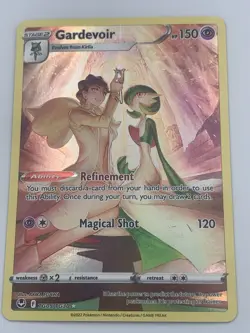 Gardevoir TG05/TG30 Silver Tempest Full Art Ultra Rare Holo Pokemon Card NM - Image 2