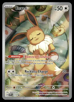 EEVEE 173 HOLO PROMO SCARLET & VIOLET PROMO POKEMON NM - Image 2