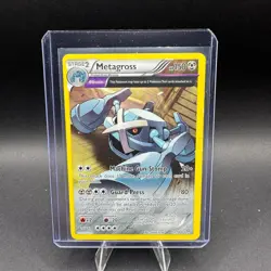 Metagross Pokemon XY Ancient Origins 50/98 Rare Full Art Holo MP - Image 1