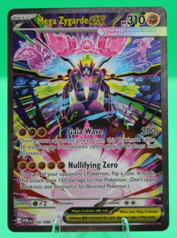 Mega Zygarde EX 120/088 Holo Special Illustration Rare Perfect Order Pokemon 🚀 - Image 1
