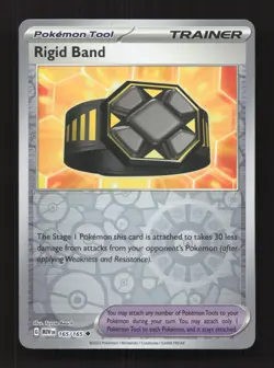 Rigid Band 165/165 Uncommon 151 Pokemon Reverse Holo Near Mint - Image 1