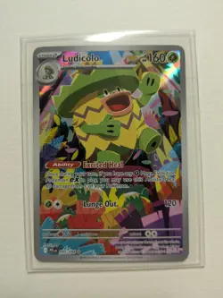 Ludicolo 095/094 Phantasmal Flames Illustration Rare Pokemon tcg NM - Image 2