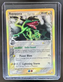 2005 Pokemon EX Delta Species Rayquaza Reverse Holo #13/113 - Image 1