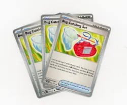 Bug Catching Set 102/131 Uncommon Playset 4X Prismatic Evolutions Pokemon TCG - Image 1
