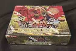 2008 Yugioh 5DS Crossroads Of Chaos Booster Box Factory Sealed - Image 1