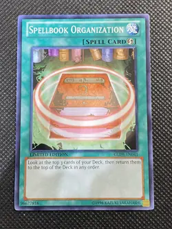 Yu-Gi-Oh! - Spellbook Organization GLD5-EN041 Common Limited Edition Near Mint - Image 1