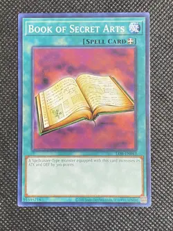 YuGiOh! Book Of Secret Arts LOB-EN043 Common 25th Anniversary Edition Near Mint - Image 1
