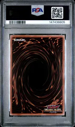 2025 YU-GI-OH! RUSH DUEL JAPANESE #JP005 DARK MAGICIAN GIRL PSA 10 - Image 2