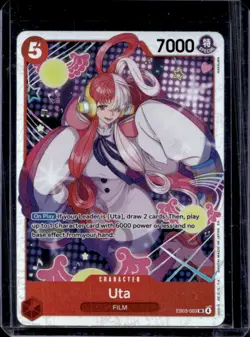 2026 One Piece Heroines Edition Uta Super Rare #EB03-003 - Image 1