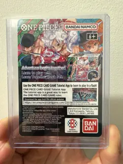 Bandai One Piece CCG Monkey.D.Luffy US Voyage Promo Card P-055 - Image 2