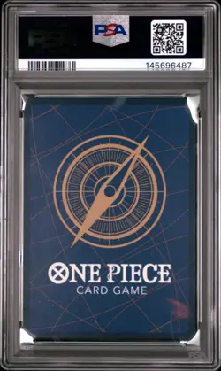 2025 One Piece OP13 En Monkey D Luffy Treasure Rare #058 PSA 9 - Image 2