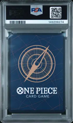 2025 ONE PIECE OP12-LEGACY OF THE MASTER ALTERNATE ART BARTHOLOMEW KUMA PSA 10 - Image 2