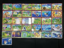 Original Ag Dp Set Pokemon Top Sun 2 Quiz Cards 24 Types Complete Topsun Card Gu - Image 2