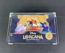 Disney Lorcana The First Chapter Booster Box Brand New Sealed With Acrylic Case - Image 2