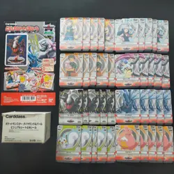 Pokemon Visual Sheet W Sticker Mount Box 40 Set Card Dass / Diamond Pearl Satosh - Image 1