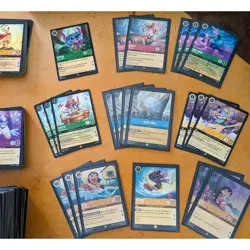 Disney Lorcana Big Lot of Rares, Foils, Playsets GREAT VALUE! 100 Rare Plus more - Image 2