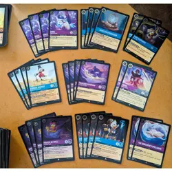 Disney Lorcana Big Lot of Rares, Foils, Playsets GREAT VALUE! 100 Rare Plus more - Image 3