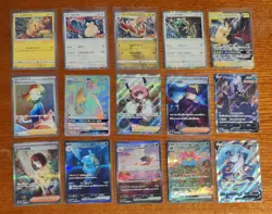 Japanese Pokemon Mixed Single Card Lot of 30 (Eevee Heroes, Pokemon 151, etc) - Image 1